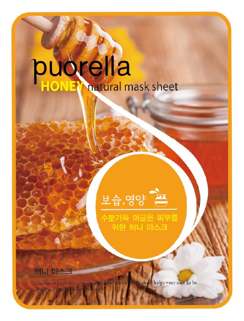 Puorella HONEY Natural Mask Gheet(21g×10ea)